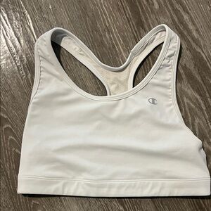 Champion Women's Classic White Sports Bra